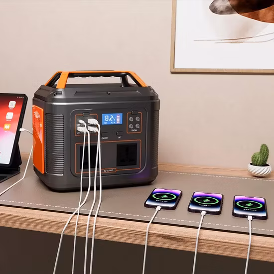 2000W 3000W Multifunktionaler tragbarer Solargenerator AC DC Lithium LFP Batterie Schnellladenetzteil Mobile Power Bank