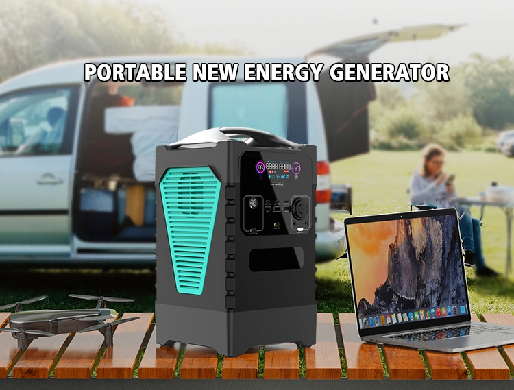 220V 230V Portable Power Station Solar Power Bank Charging 1500W Power Station