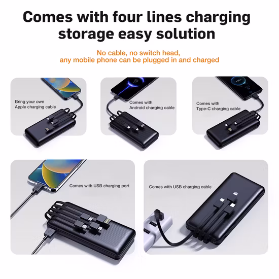 Mini tragbare 10000 mAh magnetische kabellose Powerbank für Magsafes Powerbank Handy-Ladegerät für iPhone 12 PRO
