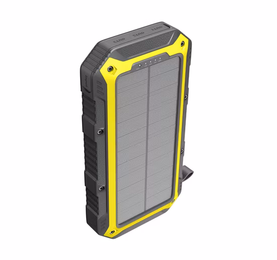 Lieferant von Solarladegerät-Powerbank, tragbarer kabelloser 20000-mAh-Powerbank und integrierter LED-Taschenlampe für alle Mobiltelefone